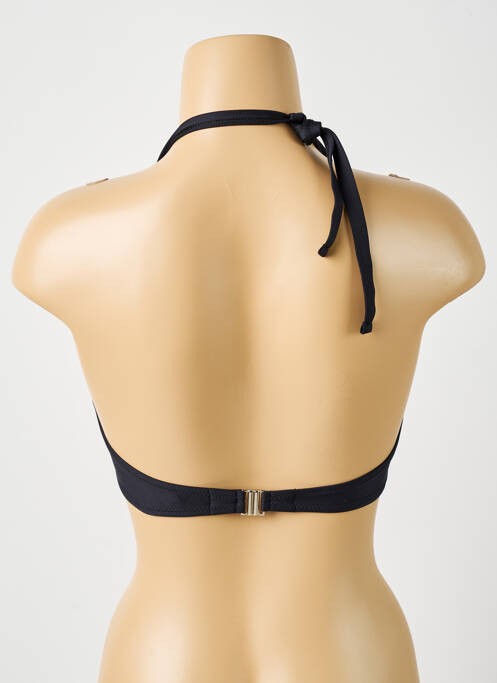Haut de maillot de bain stretch haut soutien-gorge emboitant noir ANTIGEL femme