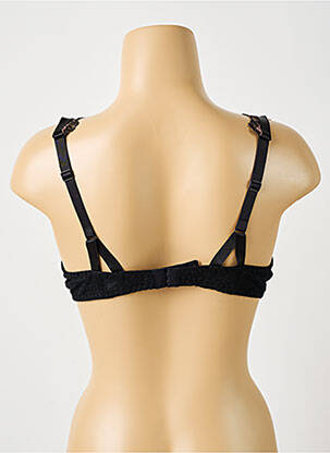 Soutien-gorge effet matière satinée haut soutien-gorge avec mousse de rembourrage amovible noir AUBADE femme
