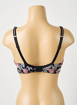 Soutien-gorge effet matière satinée haut soutien-gorge avec mousse de rembourrage amovible noir AUBADE femme