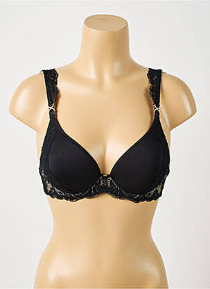 Soutien-gorge broderie haut soutien-gorge moulé noir AUBADE femme