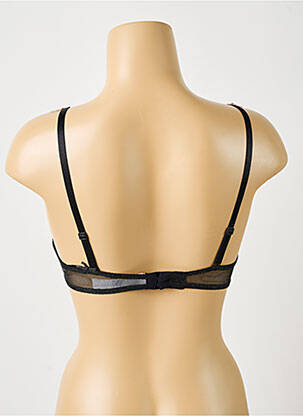 Soutien-gorge effet matière satinée haut soutien-gorge moulé noir AUBADE femme