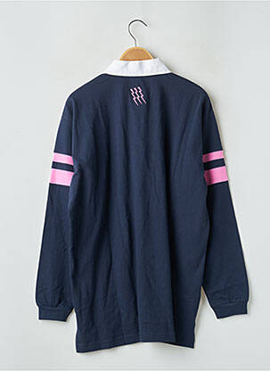Polo manches longues manches longues bleu STADEFRANCE homme