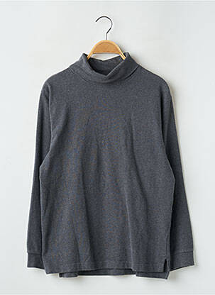 Sous-pull coupe droite manches longues gris SOMEWHERE homme
