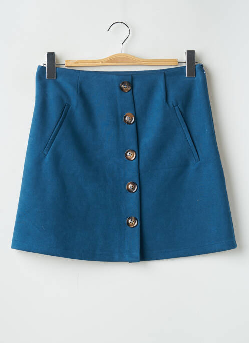 Jupe courte bleu VINTAGE LOVE pour femme