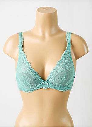 Soutien-gorge légère et transparente haut soutien-gorge emboitant vert AUBADE femme