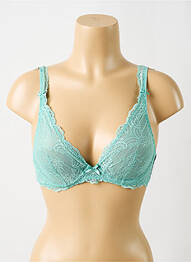Soutien-gorge légère et transparente haut soutien-gorge emboitant vert AUBADE femme