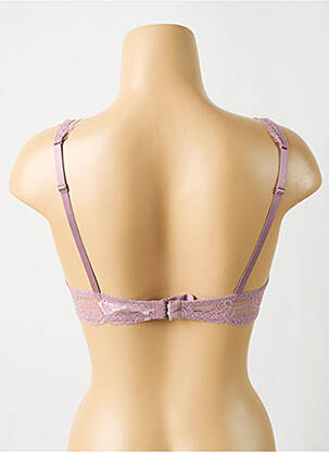 Soutien-gorge légère et transparente haut soutien-gorge emboitant violet AUBADE femme
