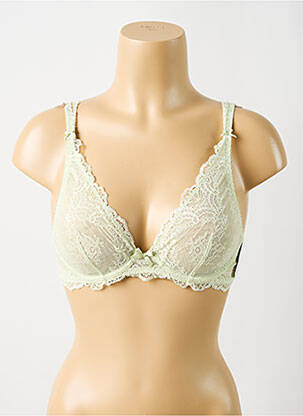 Soutien-gorge légère et transparente haut soutien-gorge emboitant vert AUBADE femme