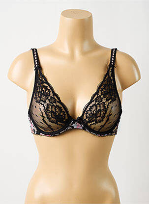Soutien-gorge légère et transparente haut soutien-gorge emboitant noir AUBADE femme