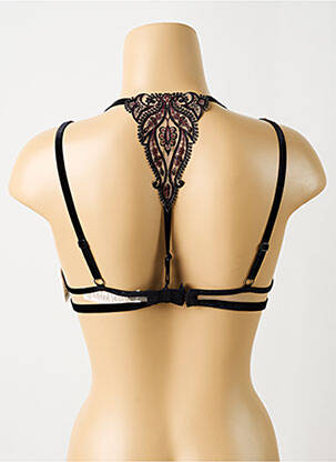 Soutien-gorge effet matière satinée haut soutien-gorge emboitant noir AUBADE femme