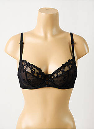 Soutien-gorge légère et transparente haut soutien-gorge emboitant noir AUBADE femme
