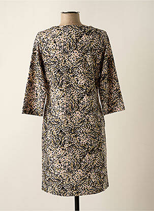 Robe courte manches 3/4 manches 3/4 noir GARCIA femme