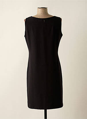 Robe mi-longue sans manche sans manche noir AKELA KEY femme