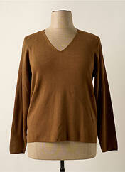 Pull marron STREET ONE pour femme seconde vue