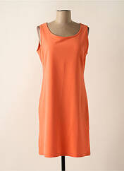 Robe mi-longue orange AKELA KEY pour femme seconde vue