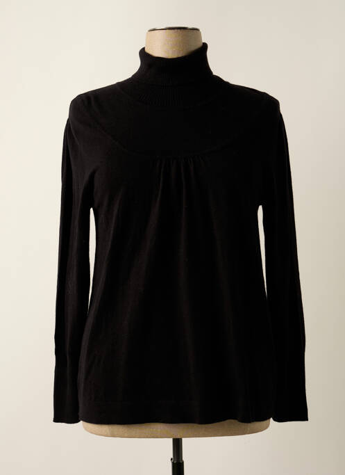 Pull col roulé noir LEWINGER pour femme