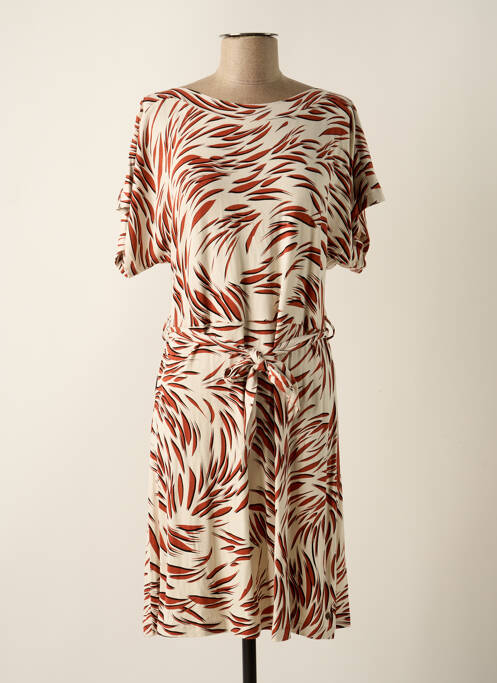 Robe mi-longue marron GARCIA pour femme