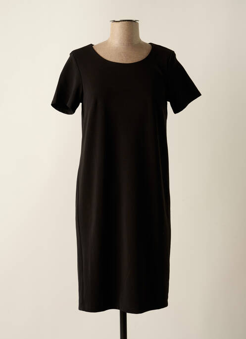 Robe mi-longue noir STREET ONE pour femme