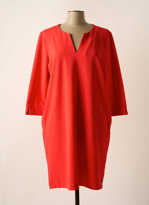 Robe mi-longue rouge GARCIA pour femme