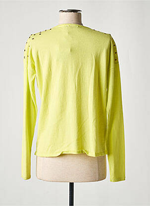 Gilet manches longues coupe cintrée jaune MEXX femme