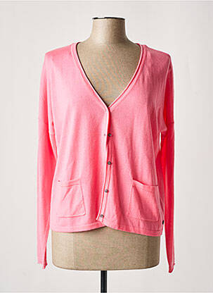 Gilet manches longues rose MEXX pour femme