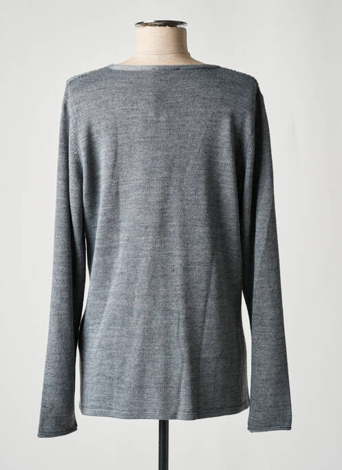 Gilet manches longues fermeture boutonnée sur le devant gris OLSEN femme