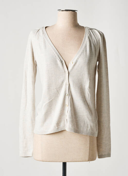 Gilet manches longues gris MEXX pour femme