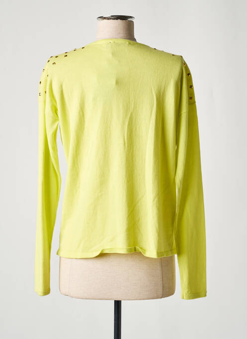 Gilet manches longues jaune MEXX femme