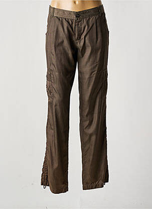 Pantalon cargo coupe droite taille normale vert MEXX femme