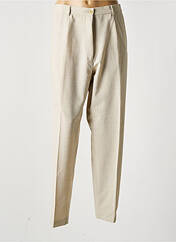 Pantalon droit beige IMMAC pour femme seconde vue