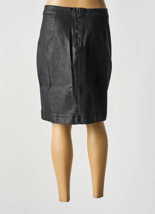 Jupe mi-longue noir KANOPE pour femme