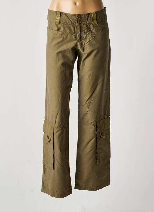 Pantalon cargo vert GOTCHA pour femme