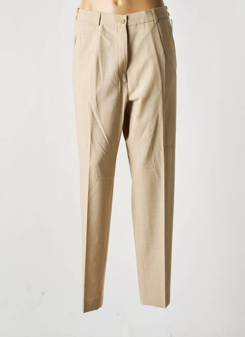 Pantalon droit beige IMMAC pour femme