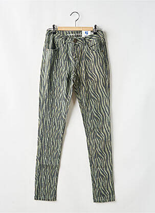 Jeans skinny taille normale taille normale vert GARCIA femme