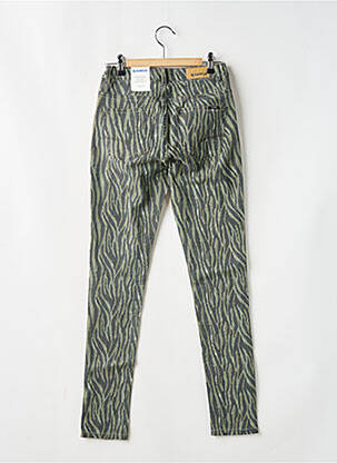 Jeans skinny taille normale taille normale vert GARCIA femme