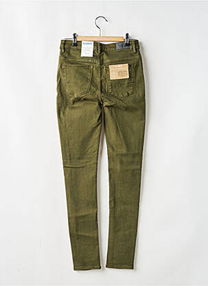 Pantalon slim stretch taille normale vert GARCIA femme