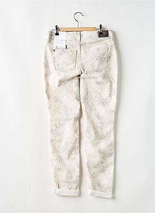 Pantalon slim stretch taille normale beige STREET ONE femme
