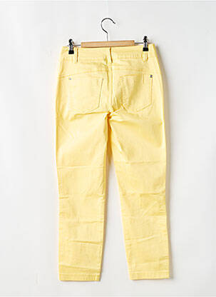 Pantalon slim stretch taille normale jaune STREET ONE femme