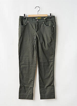 Pantalon slim stretch taille normale vert STREET ONE femme