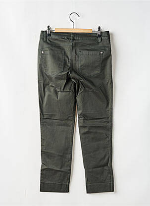 Pantalon slim stretch taille normale vert STREET ONE femme