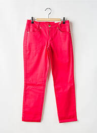 Pantalon slim stretch taille normale rose STREET ONE femme