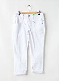 Pantacourt stretch taille normale blanc STREET ONE femme