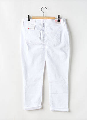 Pantacourt stretch taille normale blanc STREET ONE femme