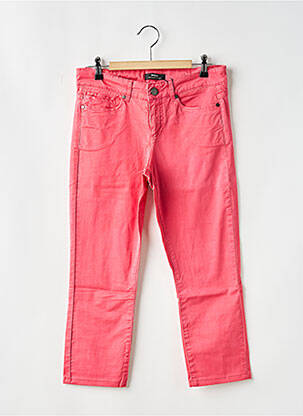 Pantacourt stretch taille normale rose MEXX femme