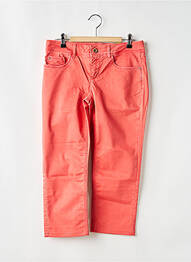 Pantacourt stretch taille normale rouge STREET ONE femme