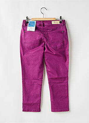 Pantacourt stretch taille normale violet STREET ONE femme