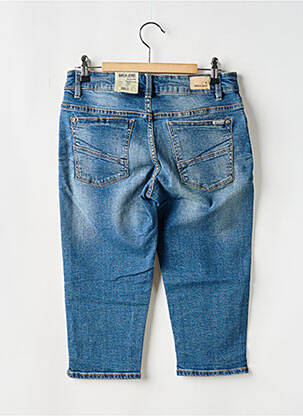 Corsaire tissage brut taille normale bleu GARCIA femme