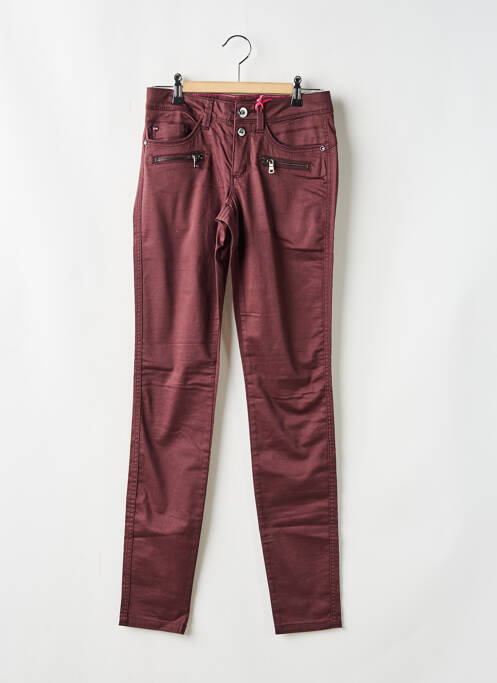 Pantalon slim violet STREET ONE pour femme