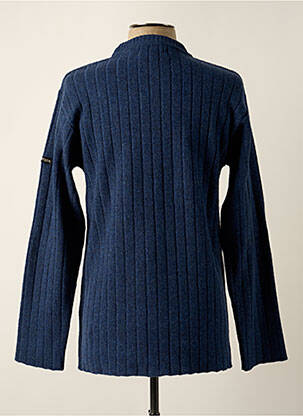 Pull stretch manches longues bleu C17 homme