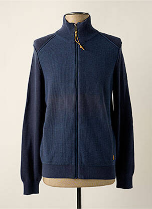 Veste casual poignets poignets élastiqués bleu LERROS homme